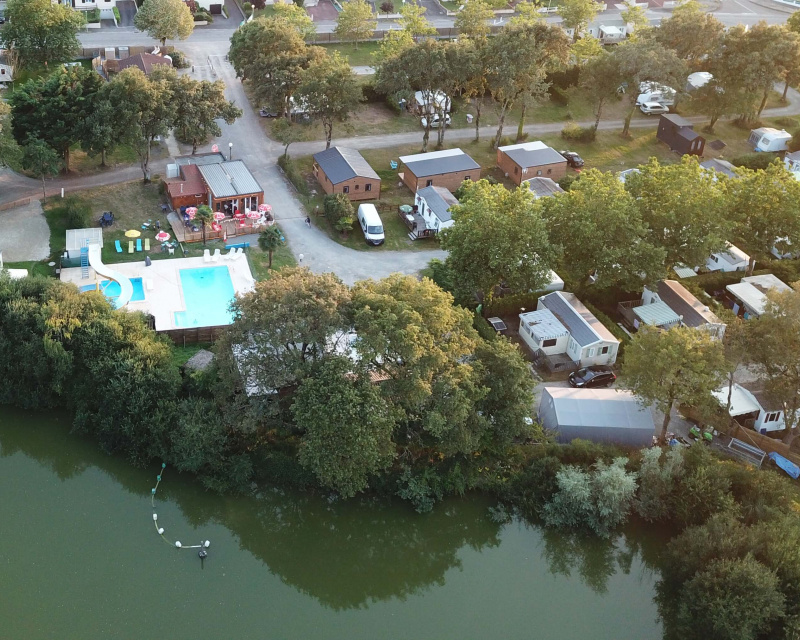 PHOTO AERIENNE CAMPING DU GRAND FAY