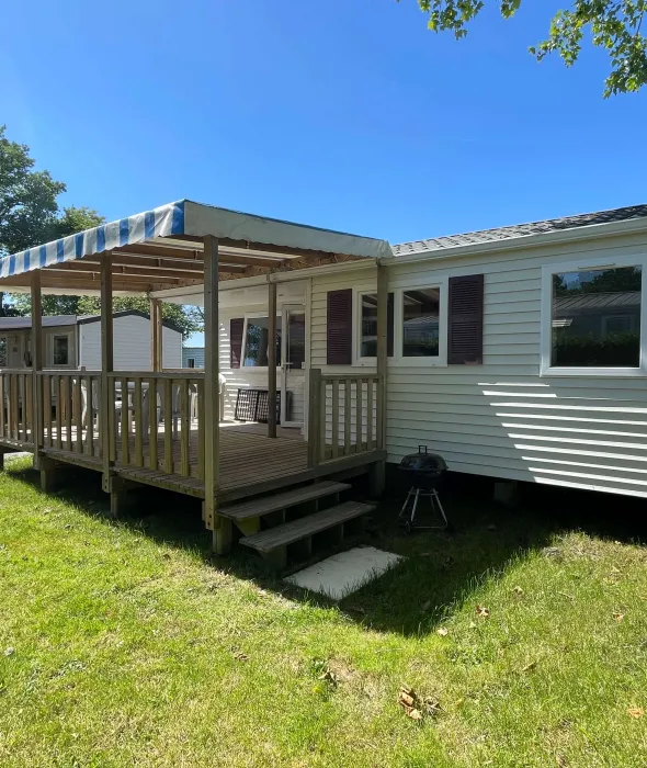 Mobil-home 2 chambres 4 personnes